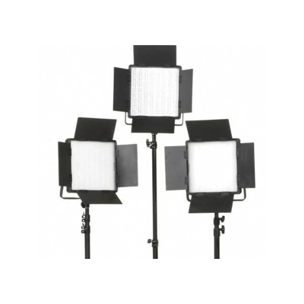 light pro bi colour led panel 3 light kit